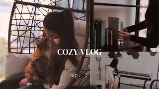 learning to move forward after a breakup, room transformation | cozy vlog