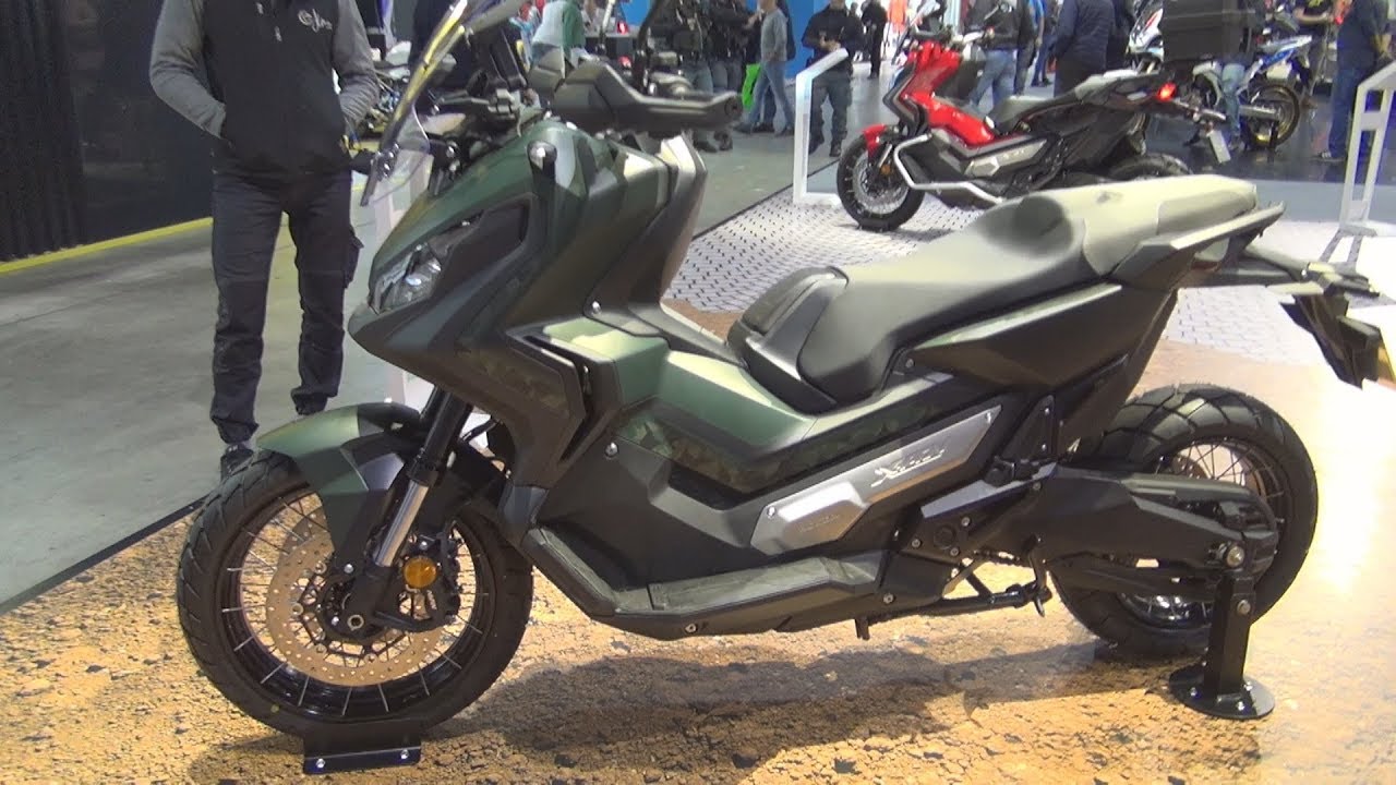 Honda X Adv Matte Green Exterior And Interior Youtube