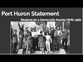 Port Huron Statement Explained 
