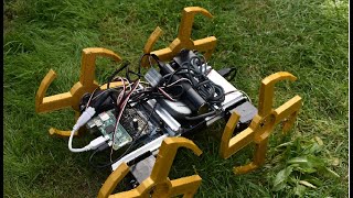 SHEP AI: Wheg robot chassis using Raspberry Pi