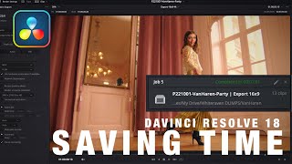 DaVinci Resolve 18: Export multiple timelines with one click..