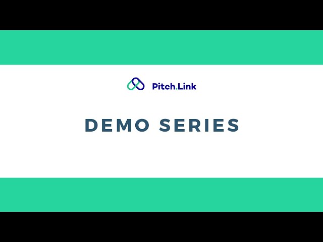 Pitch.Link Demo Part 2 : Content section deep dive