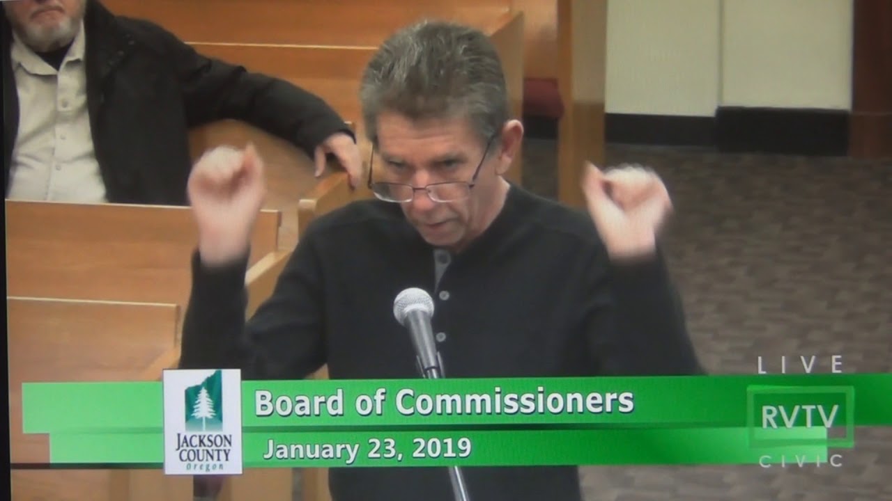Jackson County Commissioners hear Public Testimony re Smart Meters (1 ...