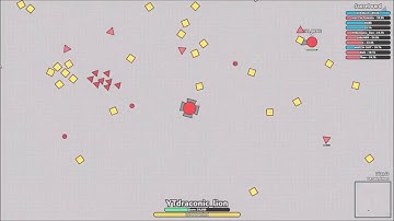 Diep.io | DESTRUCTION WITH OVERSEER/OVERLORD (Teams mode)