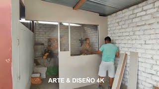 DRYWALL: PARED, MURO, DIVISION, PANEL