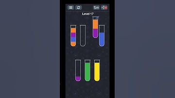 Water Sort | Level 17 #gameplay #gamers #shortgame