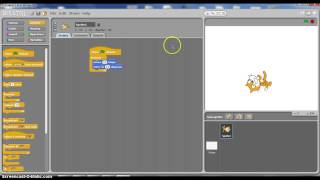 Scratch - Lesson 1 - Spinning Cat