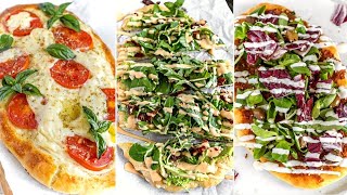 Flatbread Pizza Feast: Italian, California, Greek