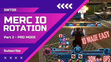 SWTOR 2025: Merc IO Build Part 2 - FULL Rotation Guide!