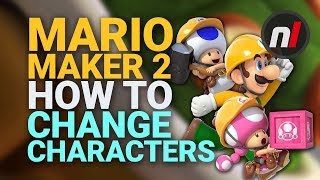 Famous Super Mario Maker 2: How to Change Characters | Nintendo Switch Wealth
