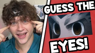 GUESS THE ANIME EYES CHALLENGE! (feat. @LilChinq) screenshot 4