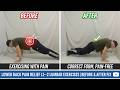 Relieve lower back pain fast - Lumbar Area - Glutes