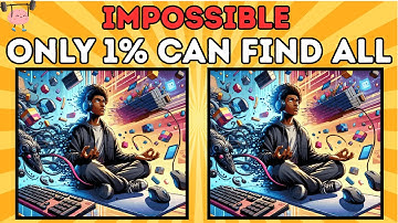 Impossible Level Spot the Difference! 🔍 Find 5 Hidden Differences if You Can! (EXTREME HARD Mode)