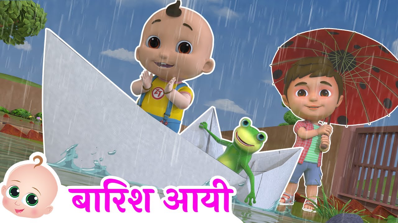 Barish Aayi Cham Cham Cham  More Hindi Rhymes For Children