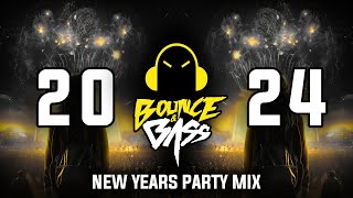 New Year Mix 2024 - Best of Bounce \u0026 Bass Party Music [Techno Remix, EDM, Bounce, Tech House]