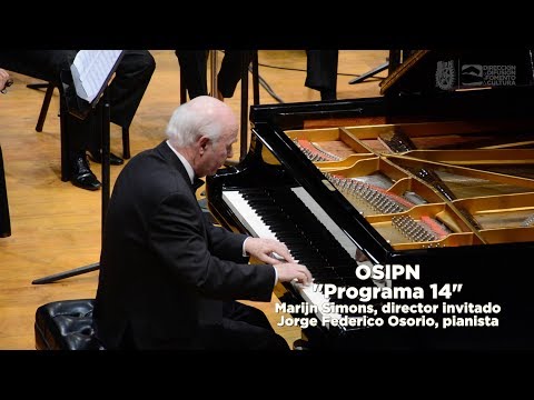 IPN Cultura - OSIPN // "Programa 14". Jorge Federico Osorio, pianista.