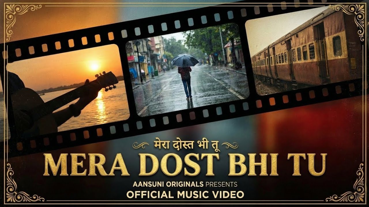 Mera Dost Bhi Tu 💗 | Humdum Bhi Tu, Humsafar Bhi Tu (Official Music Video) | AanSuniOriginals