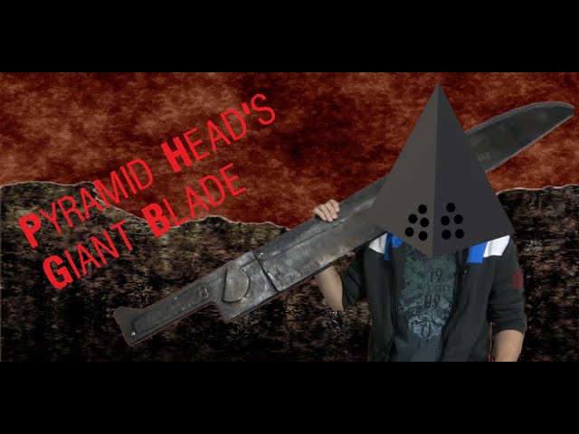 Commissioned/custom Made Metal Pyramid Head's Great Knife 
