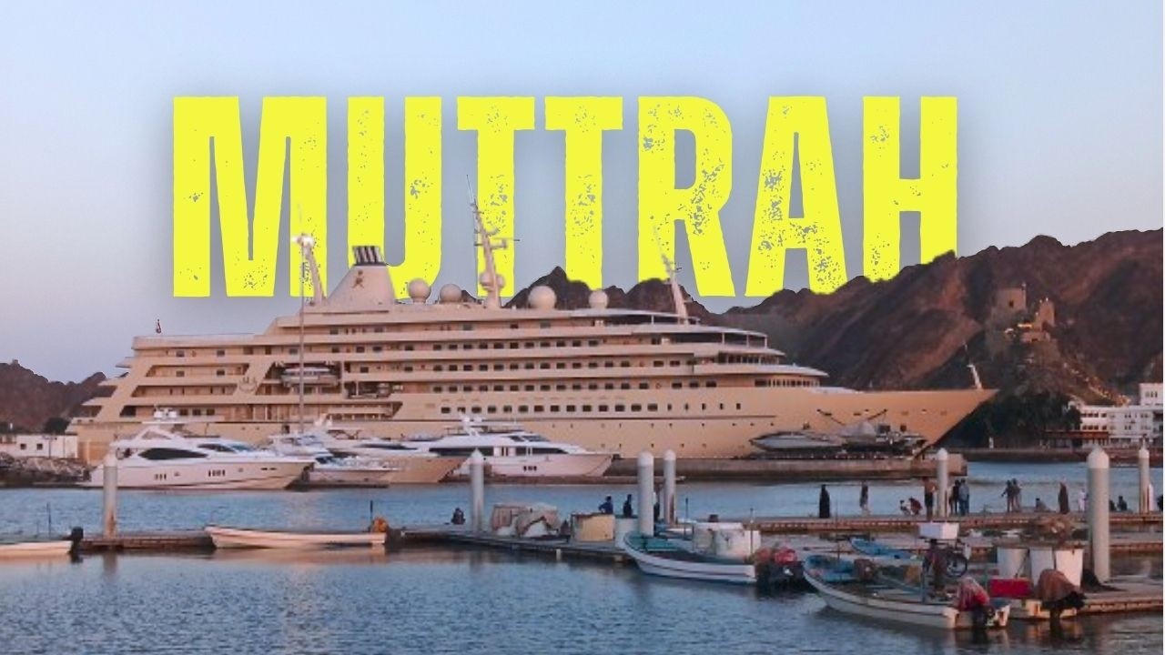 Must visit Places in Muscat Oman | Muttrah Corniche and Muttrah Souq | Al Alam Palace Old Muscat