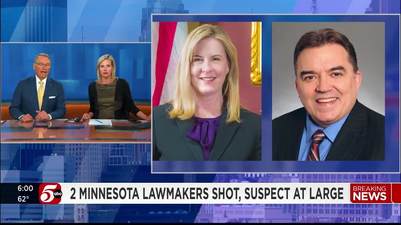 2 Minnesota lawmakers shot, suspect still at large - YouTube