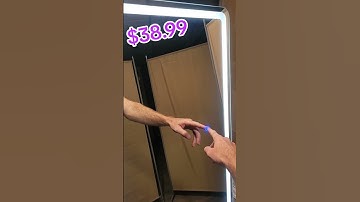 MyDepot LED Mirror – Full-Length with 3 Light Colors & Customizable Brightness