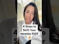 4 counterintuitive steps to shift your identity way faster than mindset work ever could
