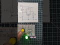 Circuito ON OFF de un Led en Protoboard con CD4013BE