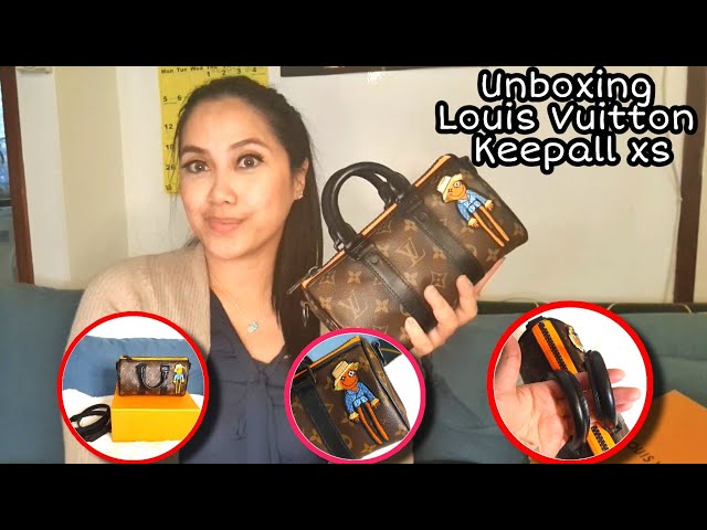 LOUIS VUITTON - MENS XS KEEPALL REVIEW & WHATS IN MY BAG!! 