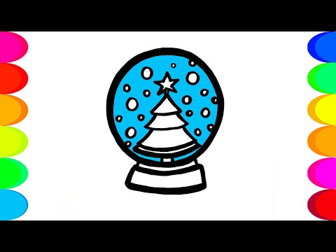 როგორ დავხატოთ საშობაო ნაძვისხე