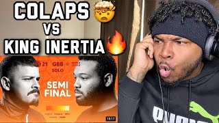 Colaps ?? vs King Inertia ?? | GBB 2021: WORLD LEAGUE | Semi Finals (REACTION!!)