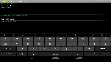 How to  Droid SQLi