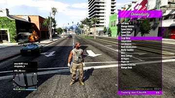 GTA 5 - Serendipity 4.4.1 Mod Menu - 1.28 [PS3]