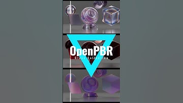 Redshift OpenPBR Glass Material Collection now available #c4d www.derekkirk.net