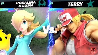 Super Smash Bros Ultimate Amiibo Fights  – Rosalina vs the World #81 Rosalina vs Terry