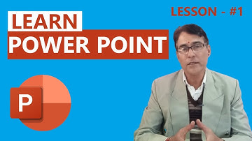 Learn Power Point in Hindi - Introduction to Power Point | PowerPoint Tutorial for Beginners Part-1