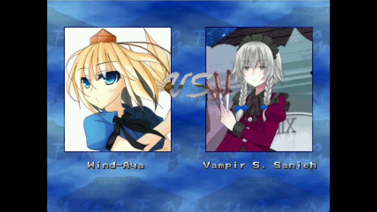 Winmugen - Wind-Aya (1p) vs Vampir S. Sanjeh (6p)