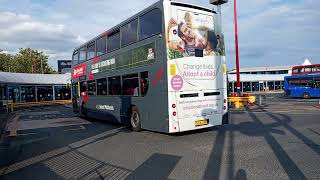 National Express West Midlands Enviro 400 4989 Bus Route 49 Bearwood
