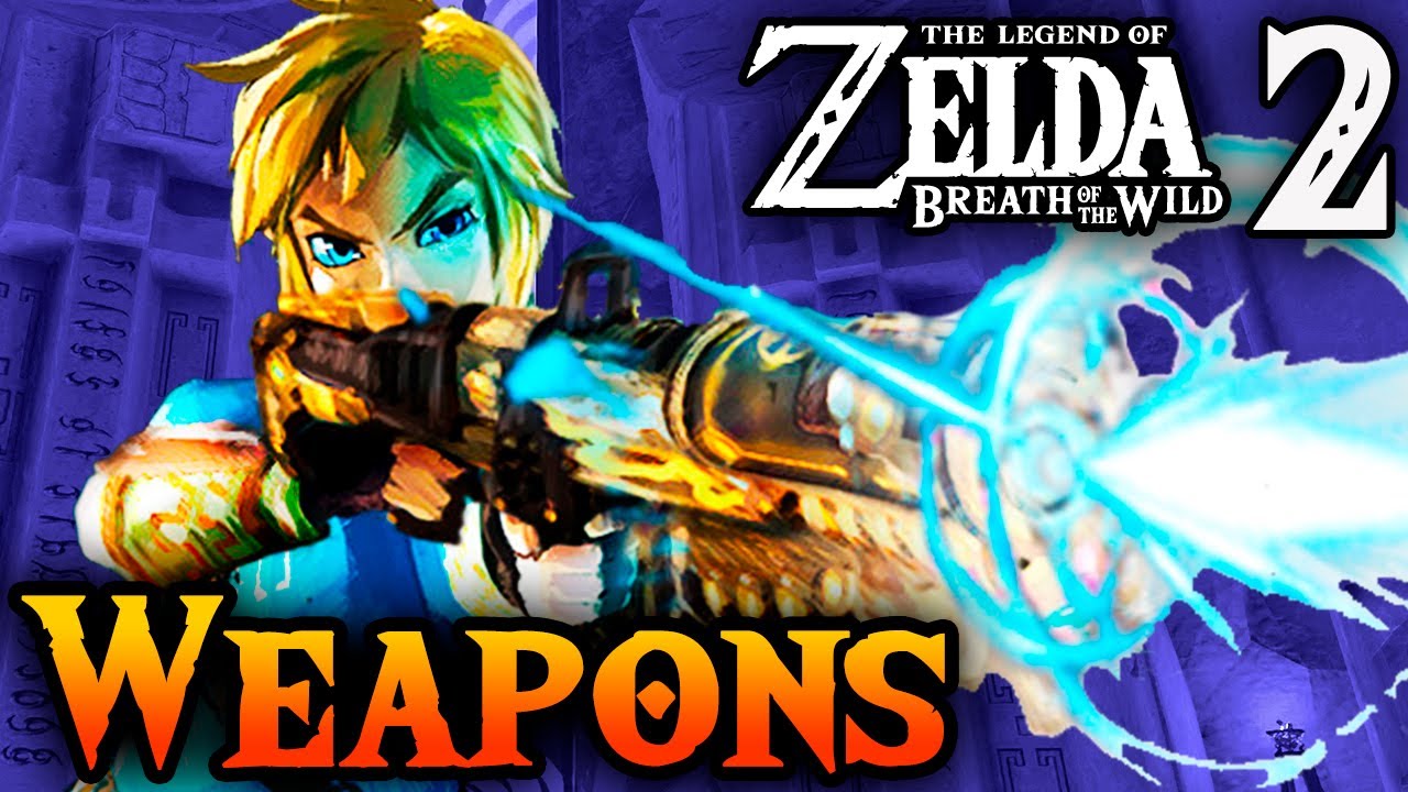 New Weapons In Zelda Breath Of The Wild 2 Ft Monster Maze Youtube