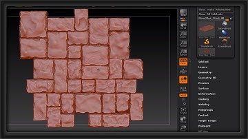 Sculpting Tileable textures with ZBrush (3dm Promo)