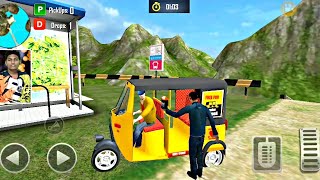 Auto Rickshaw Offroad Driver Simulator #1 - Tuk Tuk Transporter - Android Gameplay screenshot 3