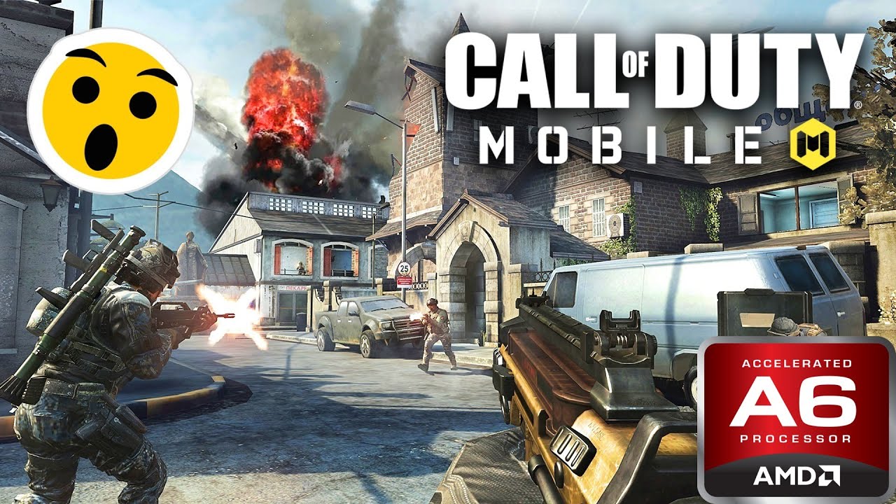 Call Of Duty MOBILE Gameplay on Low End Laptop (AMD A6, Radeon R4 ...