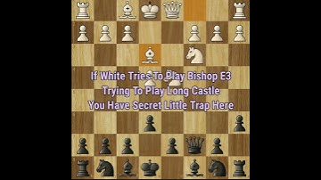 Sicilian Defence | Kan Variation | Take Advantage Of Bishop E3 Move | Chess Traps And Tricks