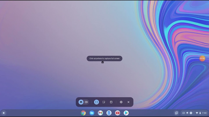 How to screenshot on lenovo chromebook without windows key