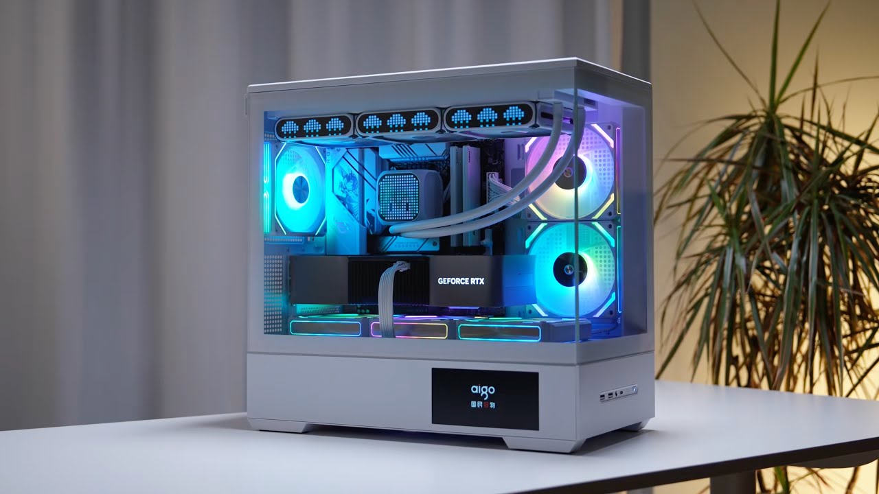Pixel Style Computer Case with RTX4090 | Stunning White Gaming Build! 