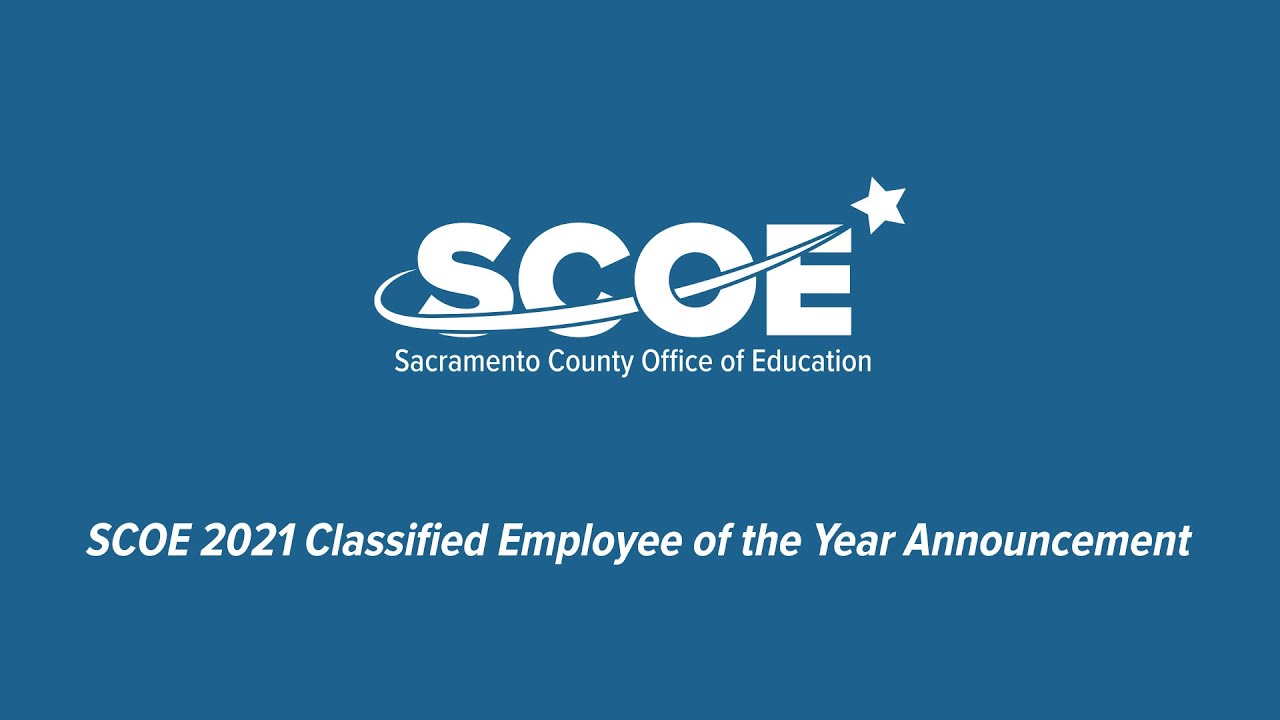 SCOE 2021 Classified Employee of the Year Announcement