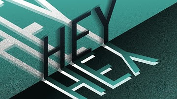 Abstract Text Effect | Poster Design | PS Touch and Pixellab tutorial