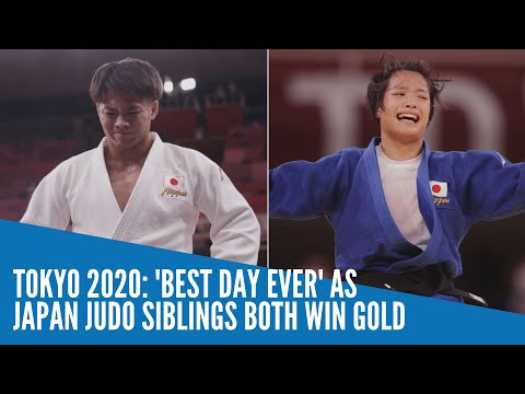 Tokyo 2020: 'Best day ever' as Japan judo siblings both win gold