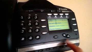 BT Versatility (Do not disturb mode) by telephone engineer in Chichester and Bognor Regis, UK