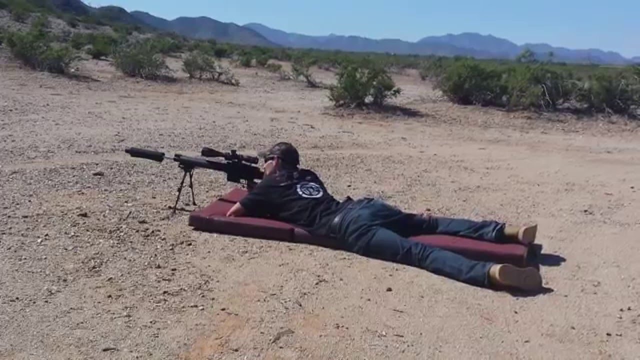 DPMS 308 with a Silencer