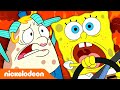 60 MINUTES Of SpongeBob&#39;s WEIRDEST Boating School Moments! | Nickelodeon Cartoon Universe